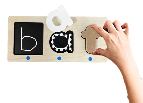 Word Family Chalkboard Kit and Lowercase Chalkboard Puzzle