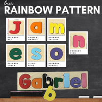 Thumbnail for CUSTOMIZED CHALKBOARD NAME PUZZLE
