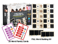 Thumbnail for Word Family Chalkboard Kit and Lowercase Chalkboard Puzzle