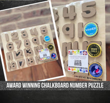 Load image into Gallery viewer, ALPHABET AND NUMBER CHALKBOARD SET
