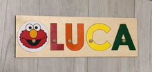 Load image into Gallery viewer, CUSTOMIZED CHALKBOARD NAME PUZZLE WITH IMAGE COMBO
