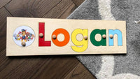 Thumbnail for CUSTOMIZED CHALKBOARD - CUSTOMIZED CHALKBOARD NAME PUZZLE WITH IMAGE